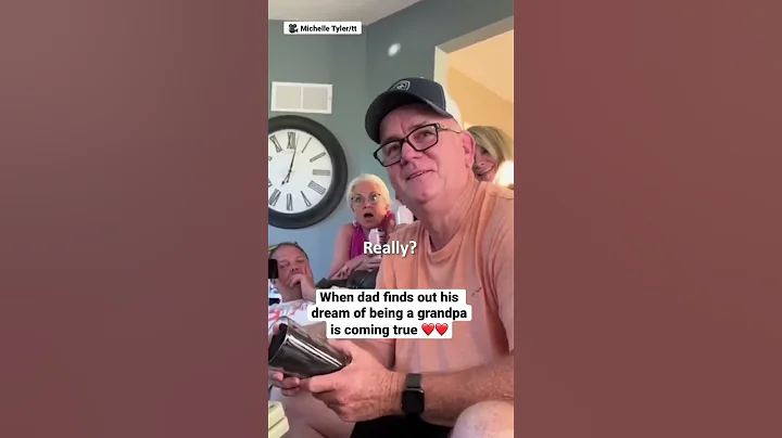 When dad finds out his dream of being a grandpa is coming true ❤️❤️ - DayDayNews