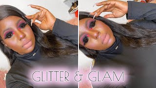 Glitter Smokey Eye Makeup Tutorial Reese Lafleur