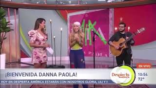 Danna Paola en Despierta América ¡Cantando MIA y KAPRICHOSA 16 de septiembre 2021