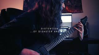 DISTENTION - ...of Disaster and Exile [Guitar Playthrough]