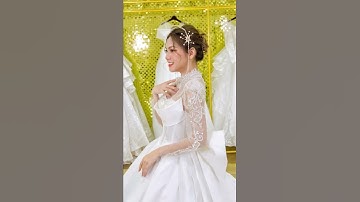 Tạo dáng chụp ảnh cưới cho cô dâu 2022 | Áo cưới Lucky Anh & Em #Shorts