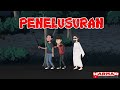 PENELUSURAN RUMAH ANGKER ¶Animasi Horor WARMAD&ADUL #WargaBaru