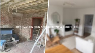 RÉNOVATION COMPLÈTE D’UN APPARTEMENT À BRUXELLES