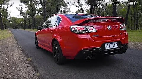 2016 Holden Commodore SS V Redline (LS3) 0-100km/h & engine sound