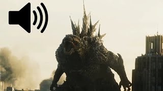 Godzilla Minus One with Different Godzilla Roars