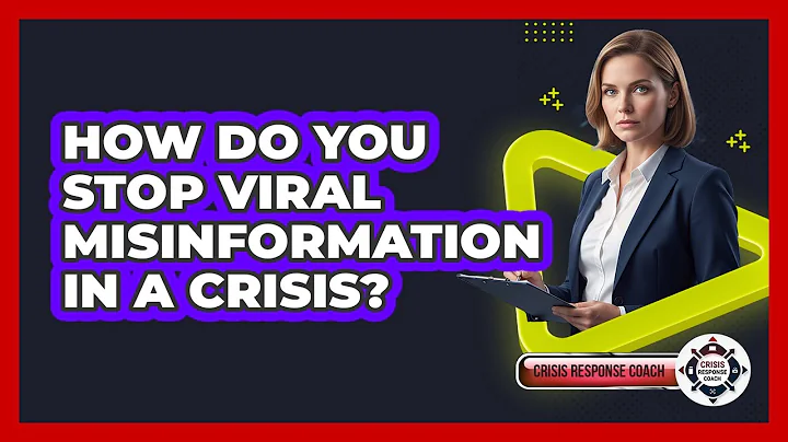 How Do You Stop Viral Misinformation In A Crisis? - Crisis Response Coach