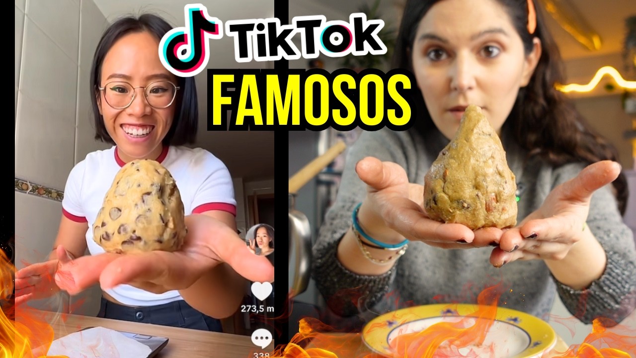 DESMINTIENDO RECETAS de TIKTOKERS FAMOSOS con MILLONES DE VISTAS - Cookies chocolate estilo New York