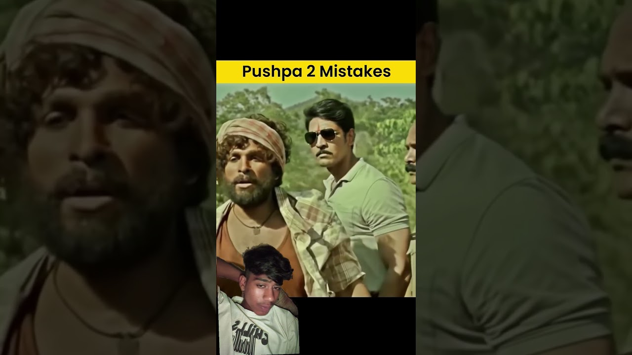 FUNNY MISTAKES in Pushpa 2 Movie Full Movie in Hindi #shorts #mistakes
