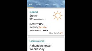 How To Check The Weather Condition With 2go App screenshot 4