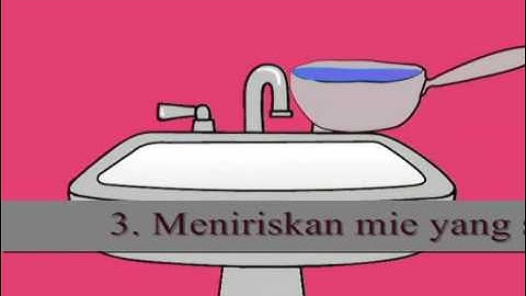 Video Contoh Algoritma Membuat Mie Goreng Instan