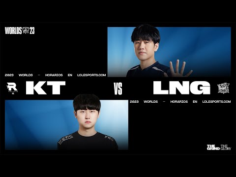 KT Rolster vs LNG Esports | #Worlds2023 |  Sistema Suizo Día 7 Partida 3