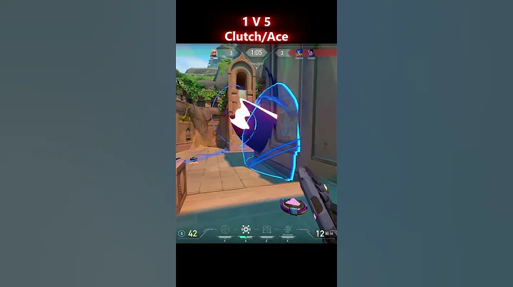 Deadlock 1v5 Ace/Clutch at Lotus | Valorant Shorts