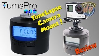 360 gradi di rotazione Mount 120 Mins Panorama Time Lapse Pan Testa per Fotocamera GoPro 