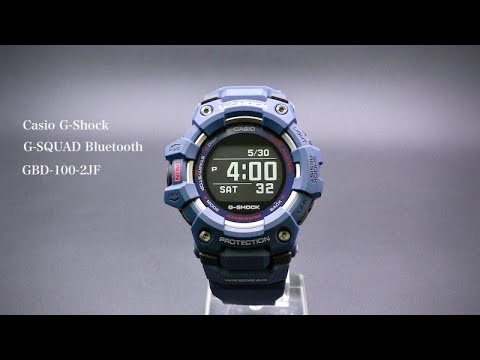 Casio G-Shock GBD-100-2JF G-SQUAD Bluetooth