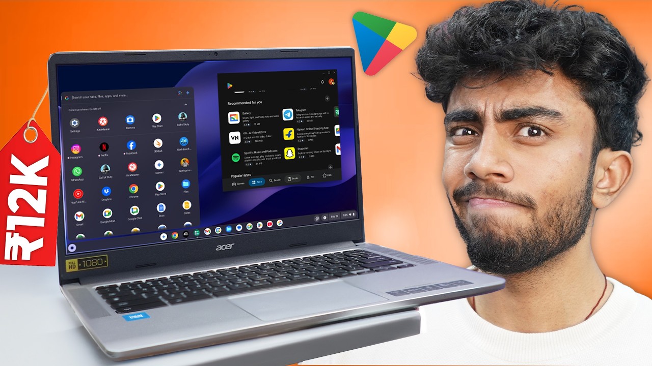 I Bought 12,000/-RS Chromebook iin 2026! So You Don't Have to! Gaming & Editing Test