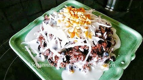 Cách nấu xôi đậu đen nước cốt dừa ngon khỏi chê bằng nồi cơm điện | Vietnamese German Kitchen Garden