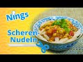 Mit der Schere aus dem Teig geschnitten: Chinesische Scheren-Nudeln