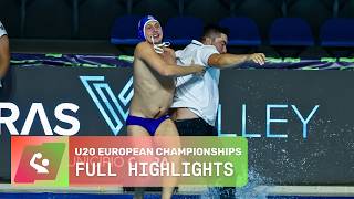 HIGHLIGHTS | Late Drama Secures The Trophy | Water Polo U20 Division 1 European Championships