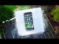 Can 20 LB of Dry Ice Protect iPhone 7 from EXTREME 100 FT Drop Test?