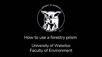How to Use a Forestry Prism