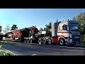 Truckstar Special Transport Festival And US Truck Show 2024 With Open Pipes And Heavy Loads 