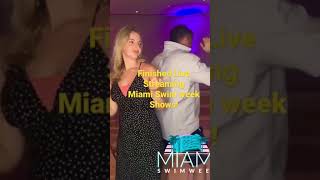 Miami Swim Week 2021 - Yulia and David from Shift, celebrating the end of the season!