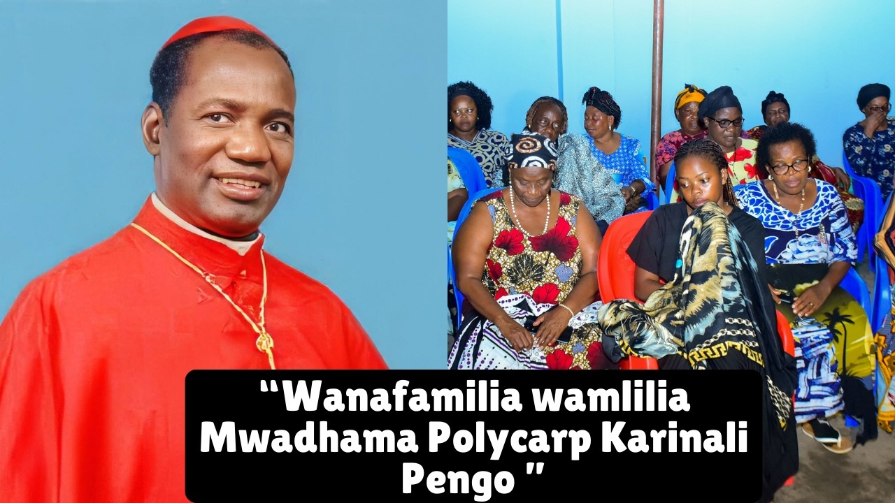 Wanafamilia wamemlilia Marehemu Mwadhama Polycarp Kardinali Pengo kwa kilugha