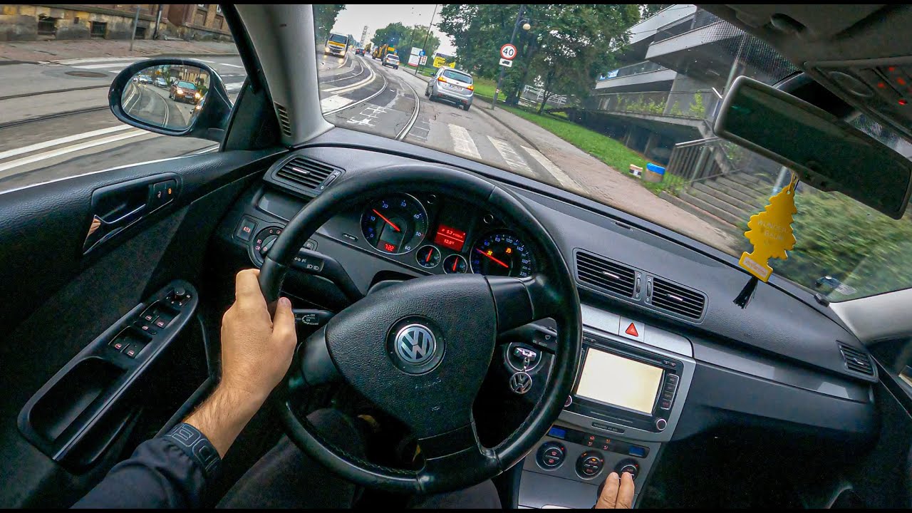 2007 Volkswagen Passat B6 [Chip 170 HP]  POV Test Drive #891 Joe Black 