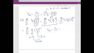 Math 122: Summation Notation and More Convergence and Divergence