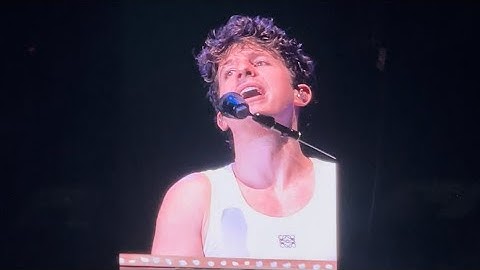 Charlie Puth (See You Again) Live in Seoul 찰리푸스 서울 내한 막콘 final show 231022