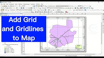 How to Add Grid and Gridlines to Map in ArcGIS | Introducing Latitude Longitude in ArcGIS