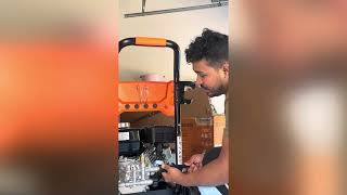 Generac 2900 psi pressure washer install