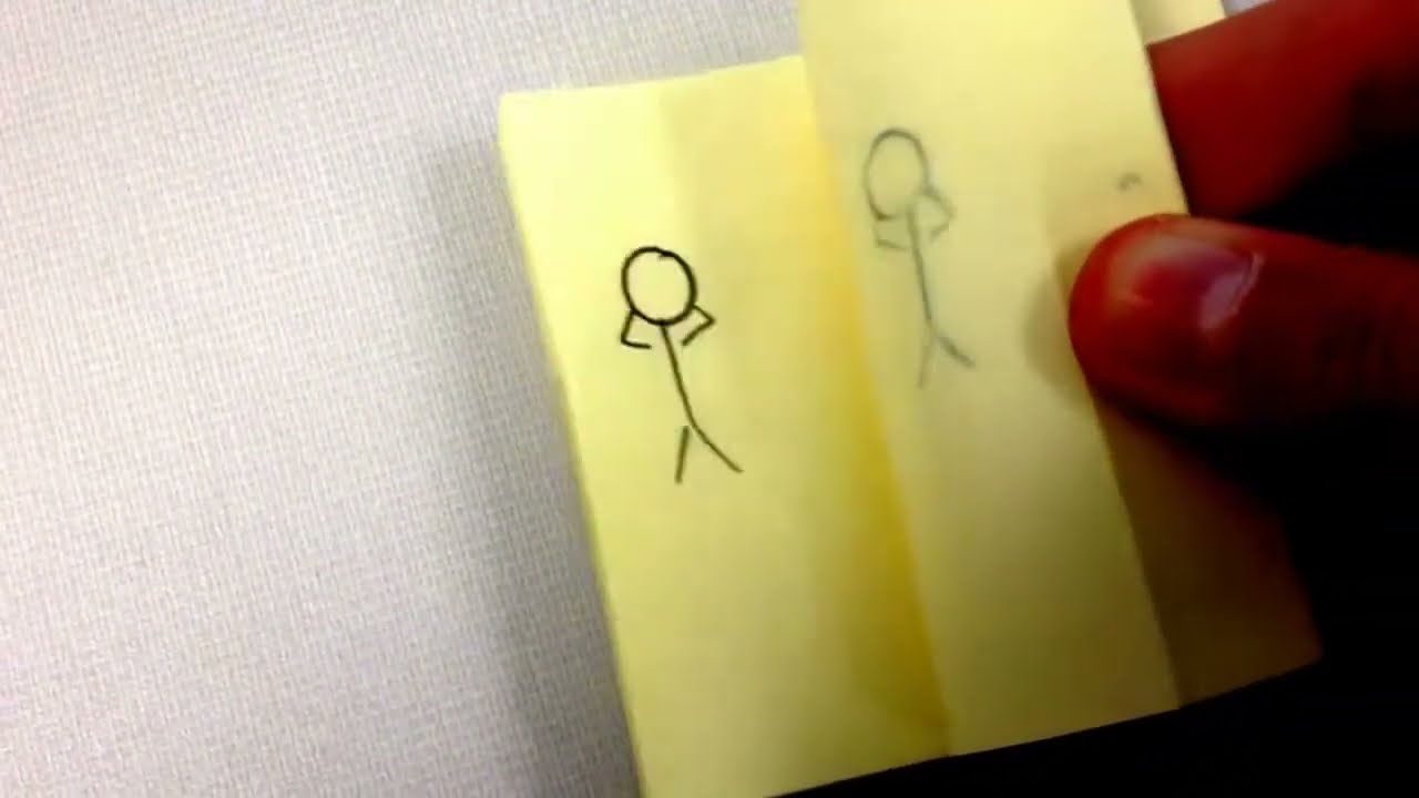 Sticky Note Flip Book YouTube
