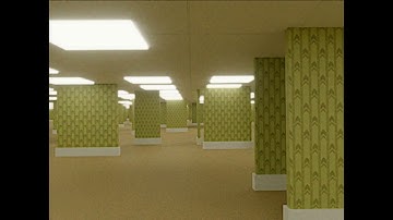 The Backrooms Procedural Generation In Geometry Nodes
