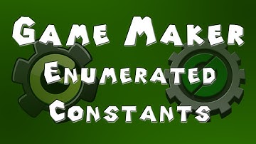 Game Maker Tutorial - Enums
