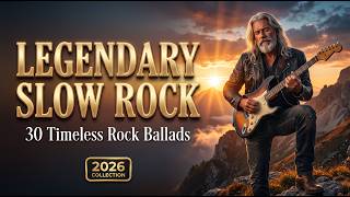 Timeless Slow Rock Experience | Best Emotional Rock Guitar Songs Collection