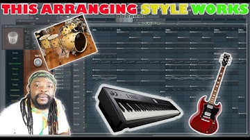 HOW TO MAKE A REGGAE BEAT & ARRANGE IT PROPERLY  THE MUSICAL WAY
