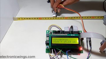 Distance measurement using Ultrasonic HC SR04