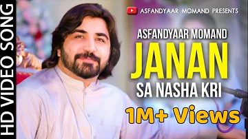 Asfandyar Momand New Songs 2022 | Janan Sa Nasha Kri | Official Video Song | Pashto Song 2022 Music