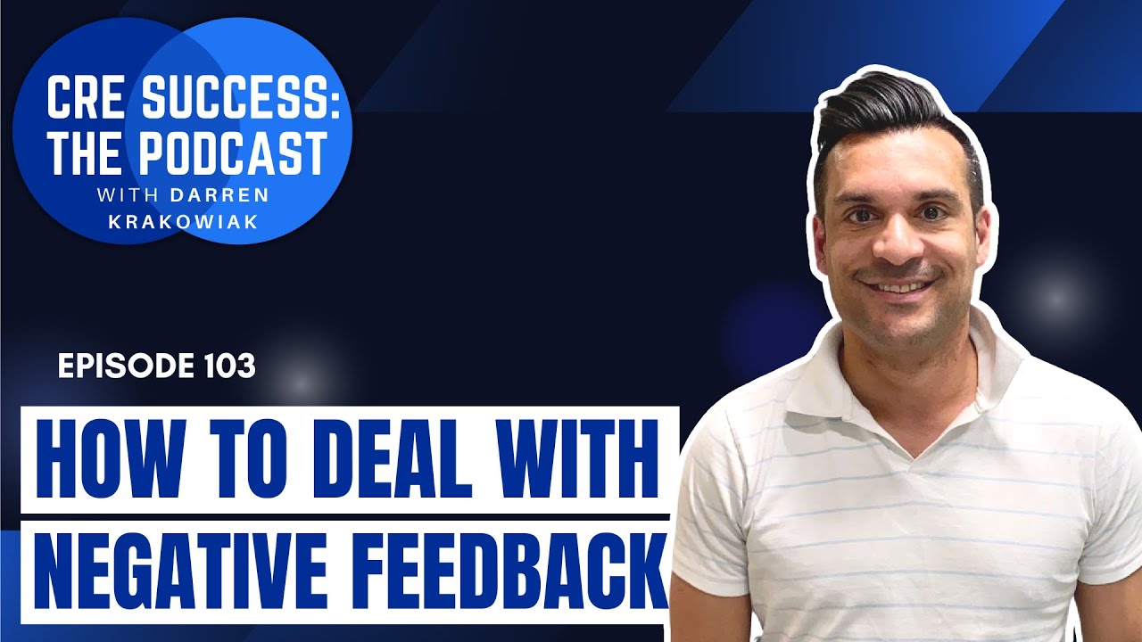 How to deal with negative feedback - YouTube