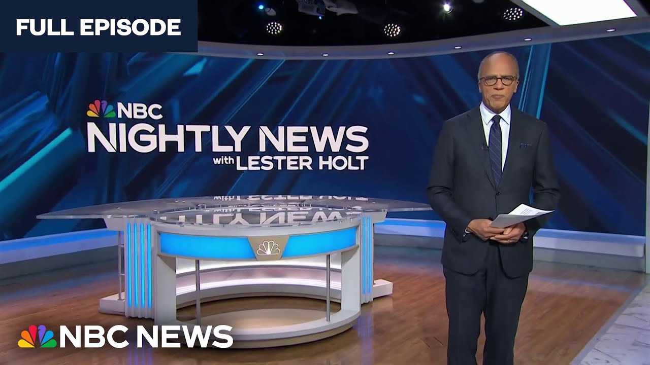 Nightly News Full Broadcast - April 30