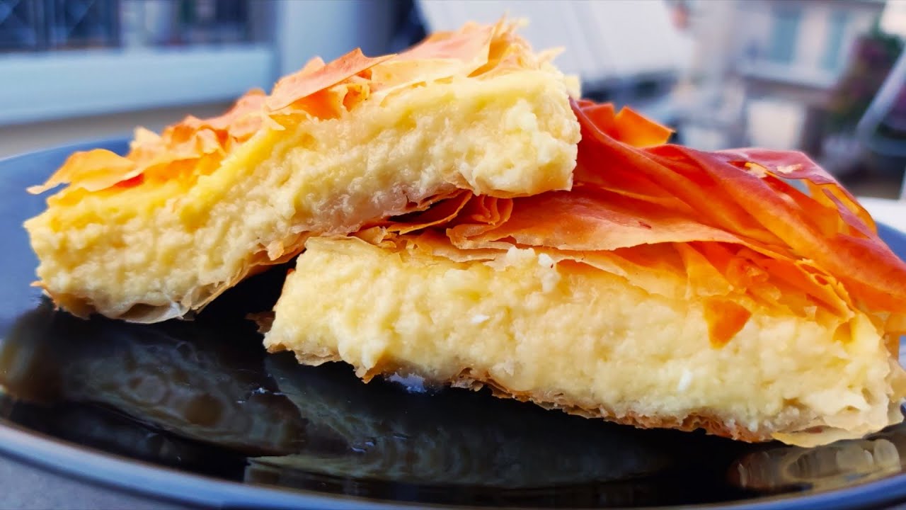 Κασερόπιτα με Κρέμα Σιμιγδαλιού | MyKitchenGr teti