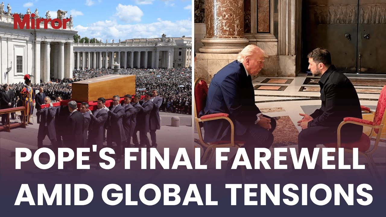 World leaders gathered to pay final respects as Pope Francis laid to rest