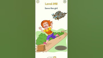 Save the girl ⁉️🎯 | Dop2 new level 845 ✅🤫 #dop2 #puzzle #shorts #gaming #viral #youtube