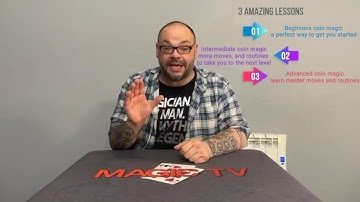 LEARN COIN MAGIC WITH CRAIG PETTY AND ALAKAZAM MAGIC