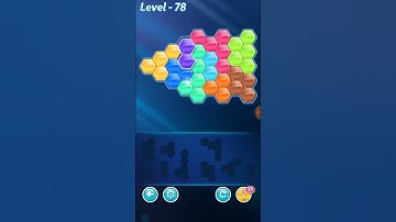 Block Hexa Puzzle Proficient Level 78 Walkthrough
