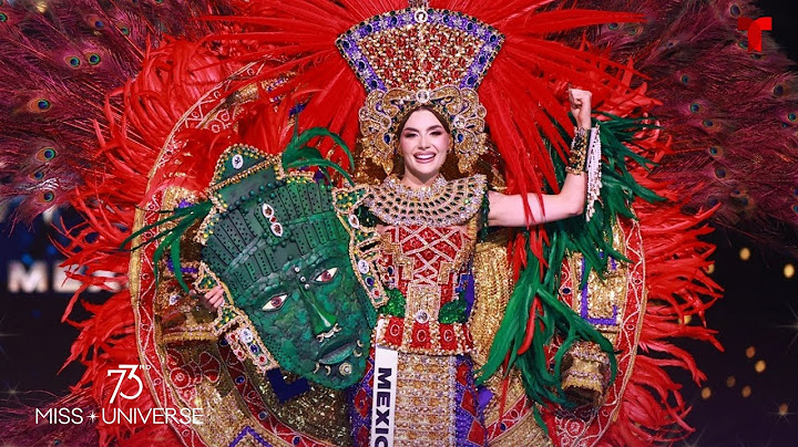 Miss México roba miradas en la Competencia Preliminar de Traje Típico en Miss Universo 73