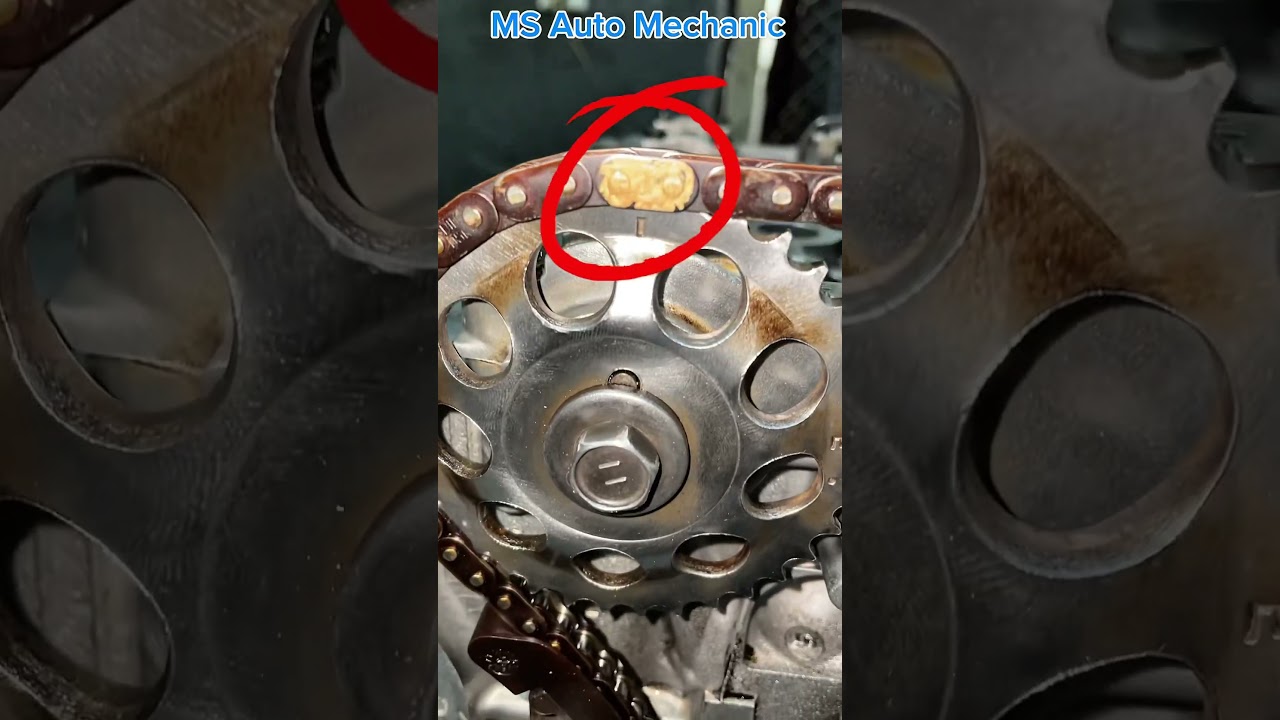 2NZ-FE Engine Timing Marks