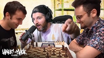 Speed Chess with a Freestyle Checkmate | Harry Mack x Eric Rosen ft. GothamChess