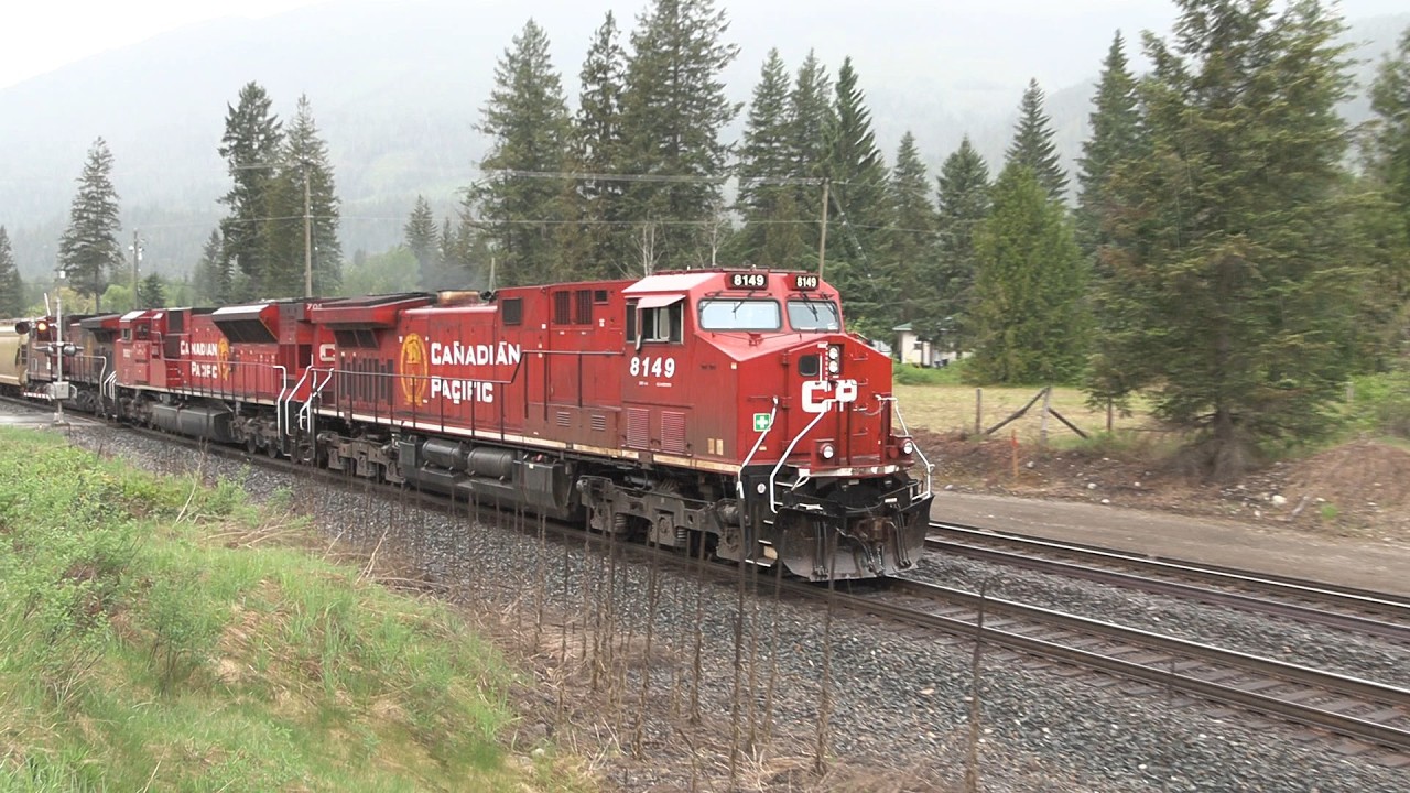 Skeena Pacific #2632 CPKC Potash Empty East, Mile 32.2 Shuswap Sub., Malakwa, BC, Canada  2026-05-13